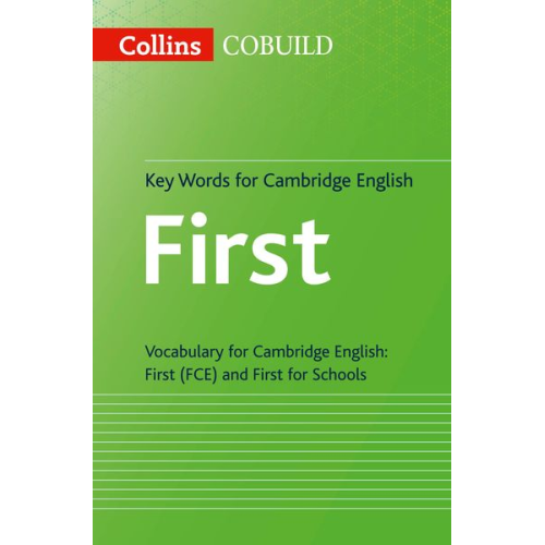 Harpercollins Uk - Key Words for Cambridge English First