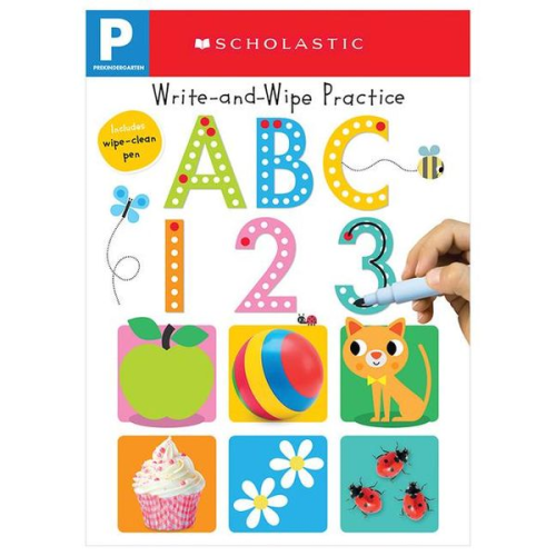 Scholastic - ABC 123 Write and Wipe Flip Book: Scholastic Early Learners (Write and Wipe)