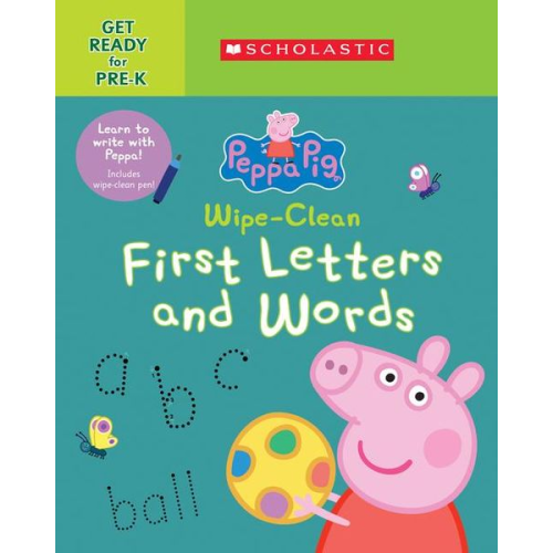 Scholastic - Peppa Pig: Wipe-Clean First Letters and Words