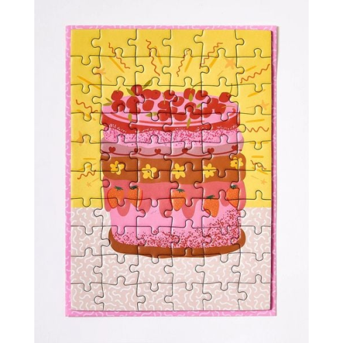 Sweet Birthday - Greeting Card Jigsaw Puzzle - Interactive Jigsaw Card with Envelope