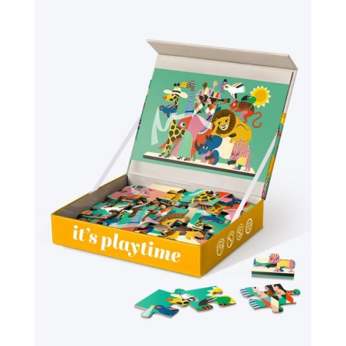 Animal Carnival 24 Piece Kids Jigsaw Puzzle - Fun & Educational Puzzle for Ages 4+
