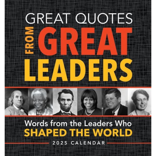 Sourcebooks - 2025 Great Quotes from Great Leaders Boxed Calendar