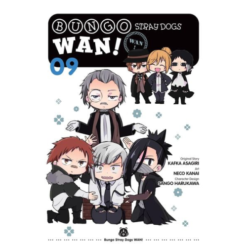 Asagiri Kafka Neco Kanai Harukawa Sango - Bungo Stray Dogs: Wan!, Vol. 9