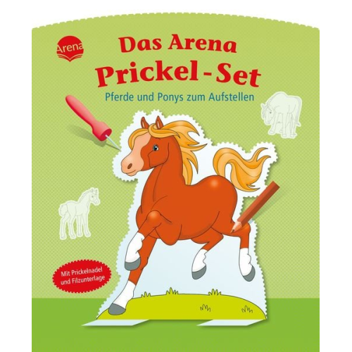 Arena Verlag - Das Arena Prickel-Set - Pferde und Ponys zum Aufstellen