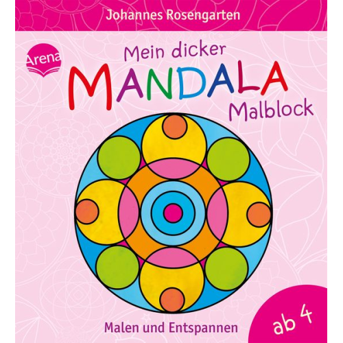 Mein dicker Mandala-Malblock - Malen und Entspannen