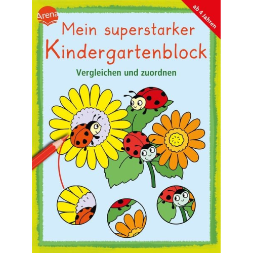 Arena Verlag - Mein superstarker Kindergartenblock - Vergleichen und zuordnen