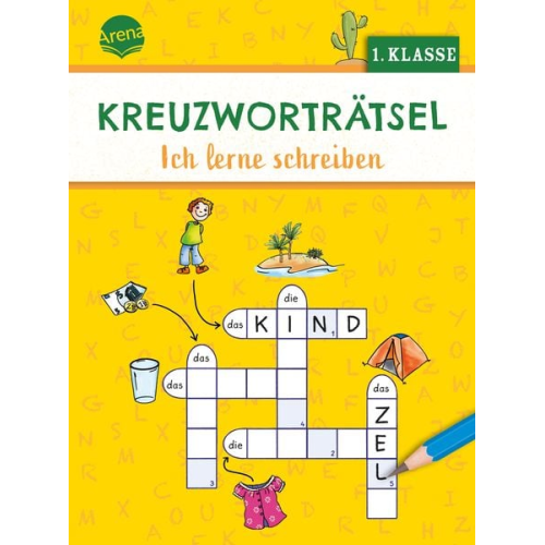 Kreuzworträtsel. Ich lerne schreiben (1. Klasse)