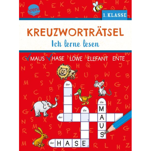 Kreuzworträtsel. Ich lerne lesen (1. Klasse)