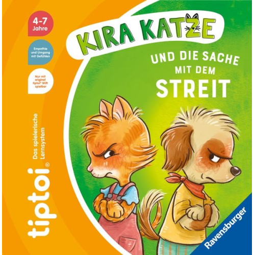 Tiptoi® Bildergeschichten über den Umgang mit Gefühlen - Kira Katze und die Sache mit dem Streit