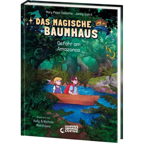 Mary Pope Osborne Jenny Laird - Das magische Baumhaus (Comic-Buchreihe, Band 6) - Gefahr am Amazonas