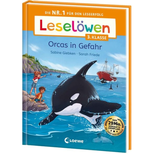 Sabine Giebken - Leselöwen 3. Klasse - Orcas in Gefahr