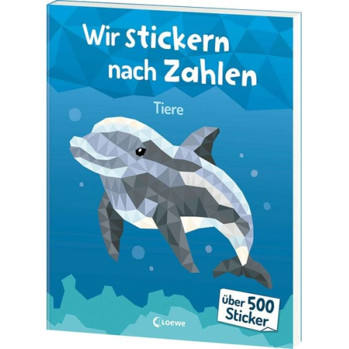Wir stickern nach Zahlen - Tiere