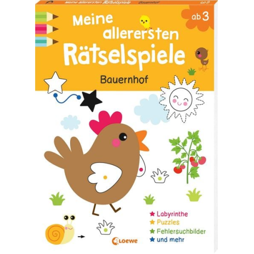 Meine allerersten Rätselspiele - Bauernhof