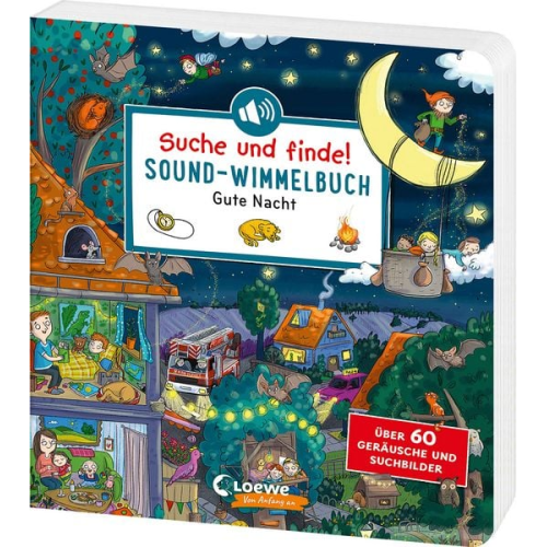 Suche und finde! Sound-Wimmelbuch - Gute Nacht
