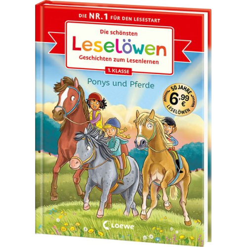 16142 - Die schönsten Leselöwen-Geschichten zum Lesenlernen - Ponys und Pferde