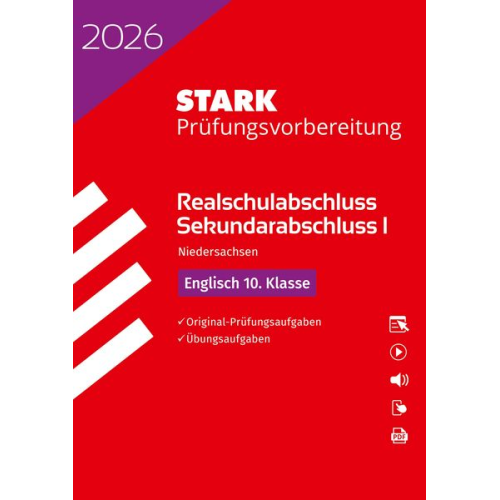STARK Englisch - Realschulabschluss 2026 Niedersachsen - Prüfungsvorbereitung