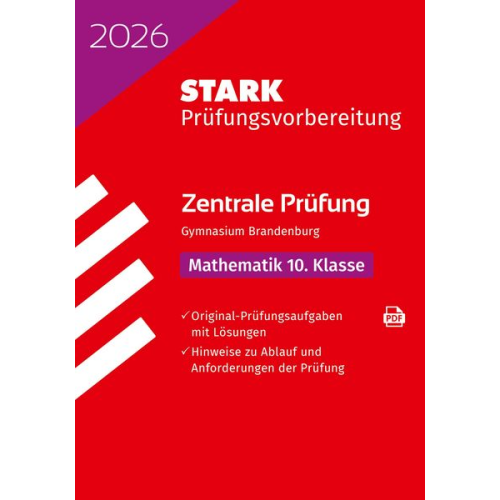 STARK Mathematik 10. Klasse - Zentrale Prüfung Gymnasium 2026 Brandenburg - Prüfungsvorbereitung