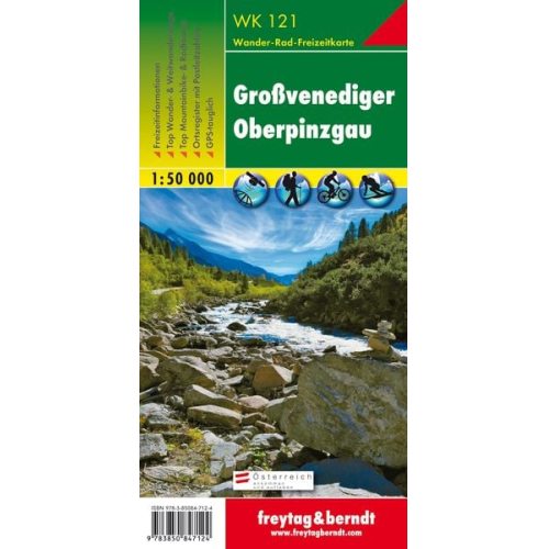 Großvenediger - Oberpinzgau 1 : 50 000. WK 121