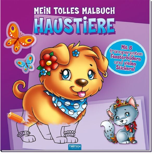 Mein tolles Malbuch HAUSTIERE