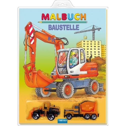 Malbuch Baustelle