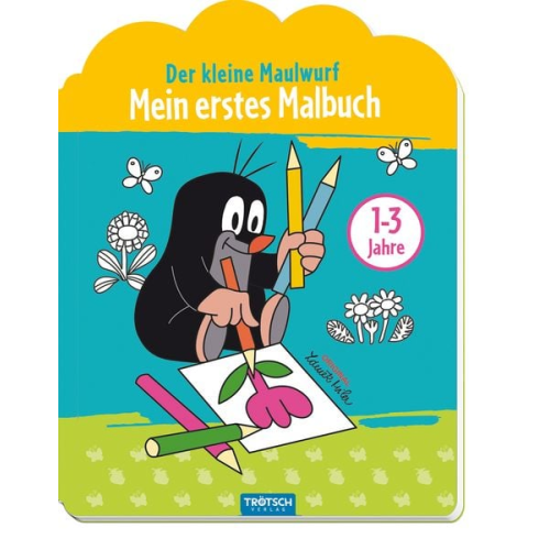Der kleine Maulwurf - Mein erstes Malbuch