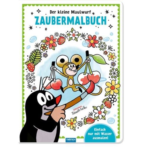 Trötsch Der kleine Maulwurf Malbuch Zaubermalbuch
