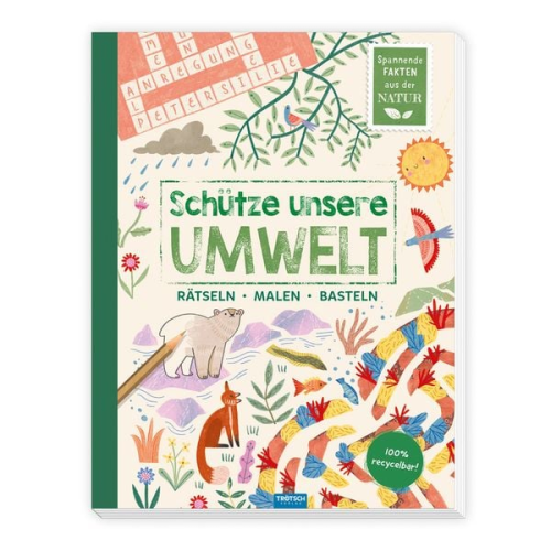 TRÖTSCH Malbuch Schütze unsere Umwelt Tiere