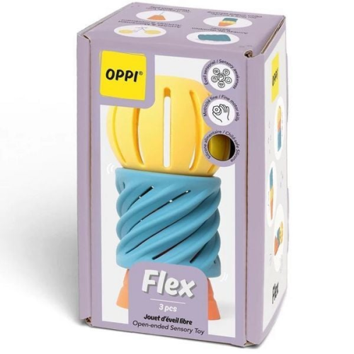 OPPI - Flex Beiss-/Stapel-/Greifspielzeug