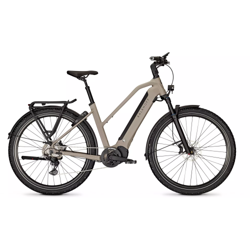 Kalkhoff ENTICE 5.B MOVE+ (625 Wh), 10 Gang Kettenschaltung, Damenfahrrad, Trapez, Modell 2023, 29 Zoll 43 cm moonstonegrey matt
