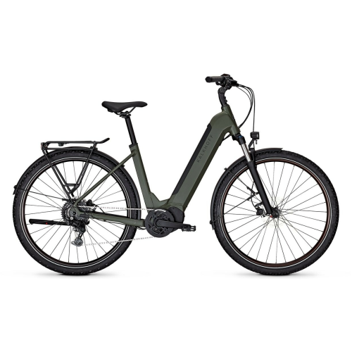 Kalkhoff ENTICE 5 SEASON (625 Wh), 9 Gang Kettenschaltung, Unisexfahrrad, Wave, Modell 2025, 29 Zoll 58 cm huntsmengreen matt