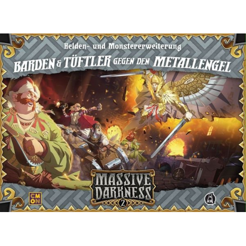 CMON - Massive Darkness 2 - Barden & Tüftler gegen den Metallengel