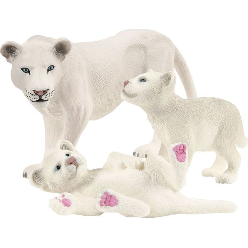 Schleich 42505 - Wild Life, Löwenmutter mit Babys