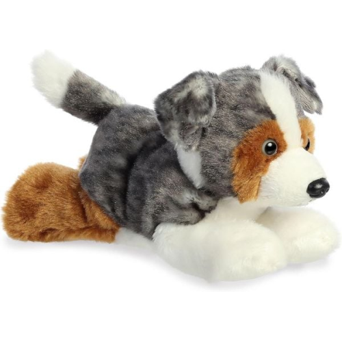 Aurora 31843 - Mini Flopsies Australian Shepard, Plüschtier, 20 cm