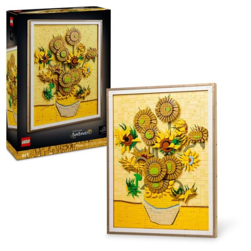 LEGO Art Vincent van Gogh – Sonnenblumen - 3D-Gemälde zum Bauen 31215