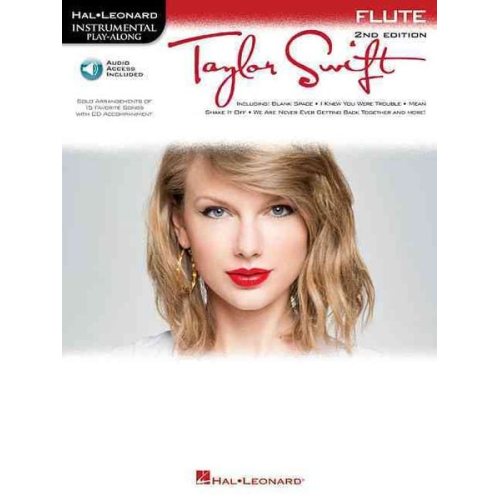 Taylor Swift Flute Play-Along Book/Online Audio