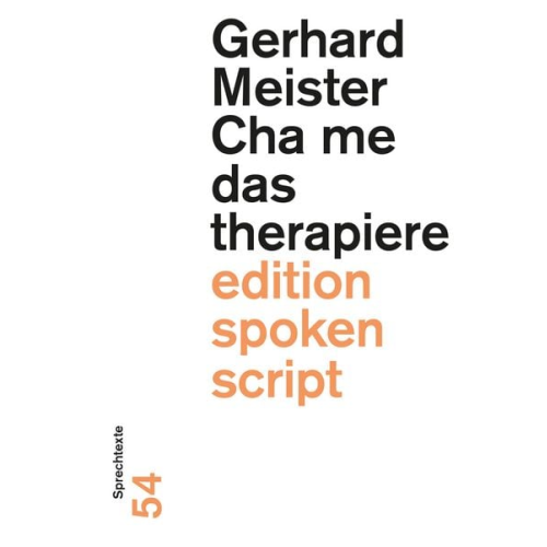 Gerhard Meister - Cha me das therapiere