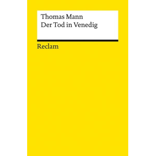 Thomas Mann - Der Tod in Venedig