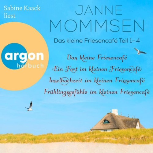 Janne Mommsen - Das kleine Friesencafé Band 1-4 - 4 Geschichten auf der Insel Föhr - Die kleine Friesencafé-Reihe (Nur bei uns!)