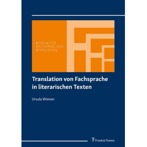 Ursula Wienen - Translation von Fachsprache in literarischen Texten