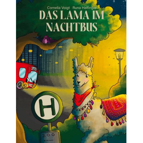 Cornelia Voigt Runa Halfinger - Das Lama im Nachtbus