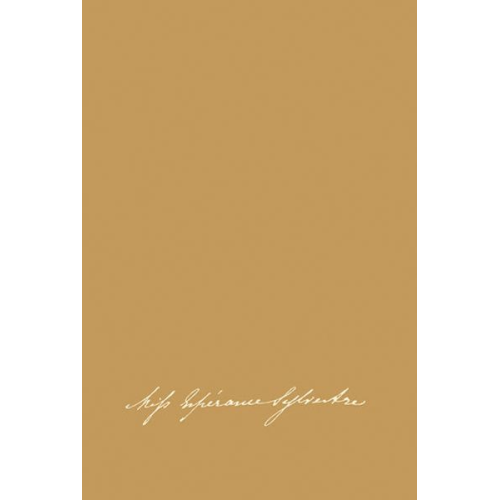 Espérance Sylvestre - Briefwechsel mit Karl Ludwig von Knebel, Johann Peter Eckermann und Staatskanzler Friedrich von Müller