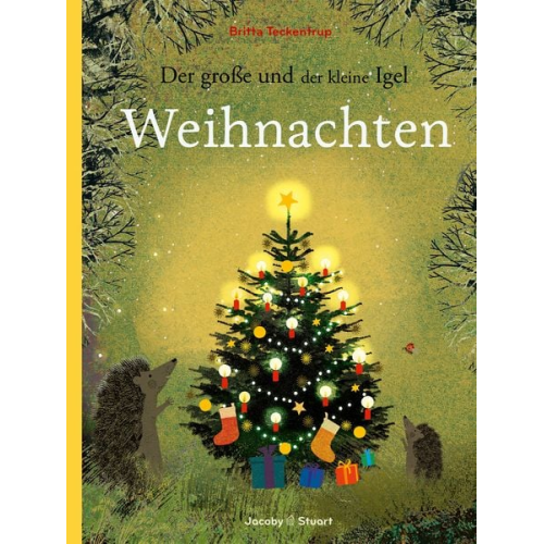 Britta Teckentrup - Der große und der kleine Igel / Weihnachten