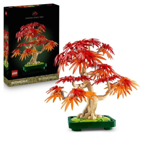 LEGO Botanicals Japanischer Roter Ahorn – Bonsai-Baum Set 10348