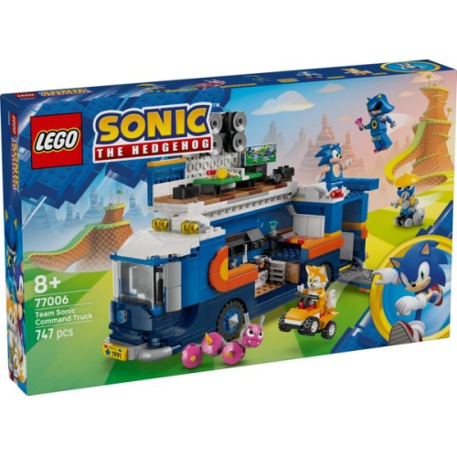 LEGO Sonic the Hedgehog Team Sonics Kommando-Truck 77006, Spielzeug
