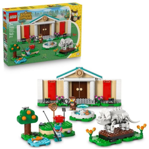 LEGO® Animal Crossing™ Eugens Museumssammlung (77056); Bauset zum Sammeln für Kinder