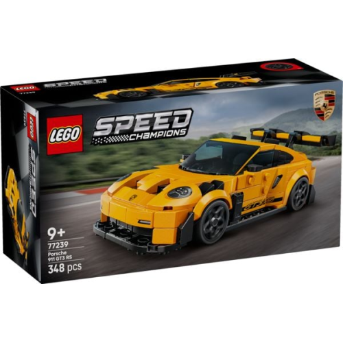 LEGO® Speed Champions Porsche 911 GT3 RS Supersportwagen (77239); Spielzeugauto; Bauset