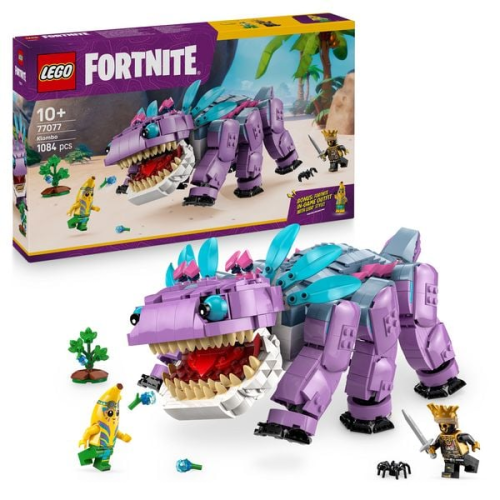 LEGO Fortnite 77077 Klombo, 2 Minifiguren, Gaming-Geschenk für Kinder