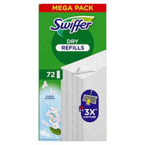 Swiffer DRY REFILLS Bodentücher, 72 St.