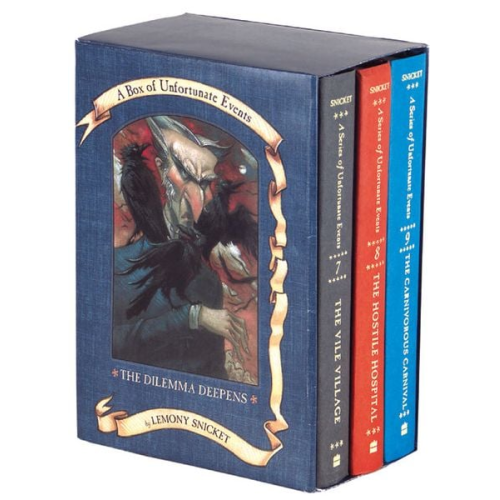 Lemony Snicket - A Series of Unfortunate Events Box: The Dilemma Deepens (Books 7-9)