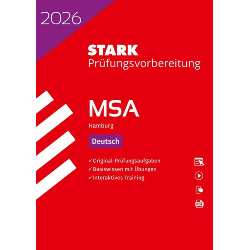 STARK Deutsch - MSA 2026 Hamburg - Prüfungsvorbereitung